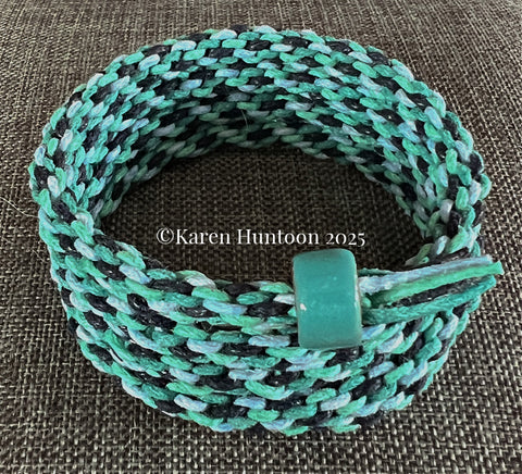 "**It's A Wrap Bracelet Kit - Navy, Teal, Aqua & Lt Blue