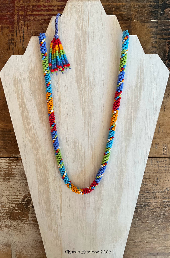 DIY Jewelry Tutorial: How to Make a Multi-Strand Beaded Necklace -  FeltMagnet